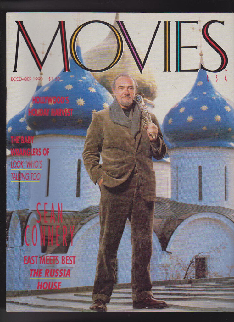 Movies Magazine Sean Connery The Russia House December 1990
