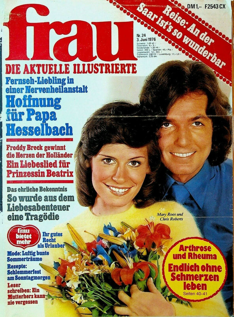 Frau Magazine June 3 1976 Shirley Temple Mary Roos Chris Roberts
