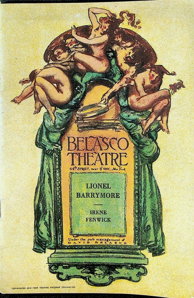 Laugh Clown Laugh Program December 31 1923 Lionel Barrymore Irene Fenwick