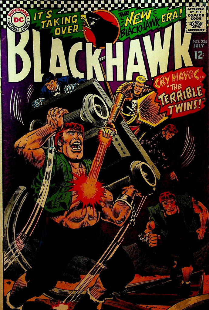 Blackhawk 234 DC Comics 1967 The Terrible Twins