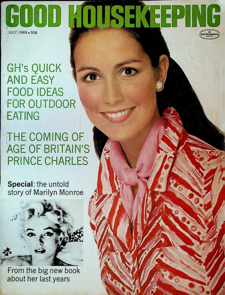 Good Housekeeping July 1969 Marilyn Monroe Prince Charles Ralph McInerny