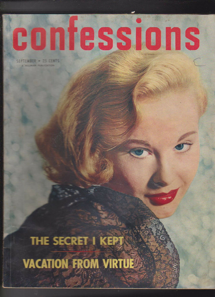 Confessions Magazine Vacation from Virtue September 1953