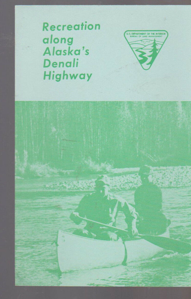Recreation Along Alaska's Denali Highway Brochure 1970s