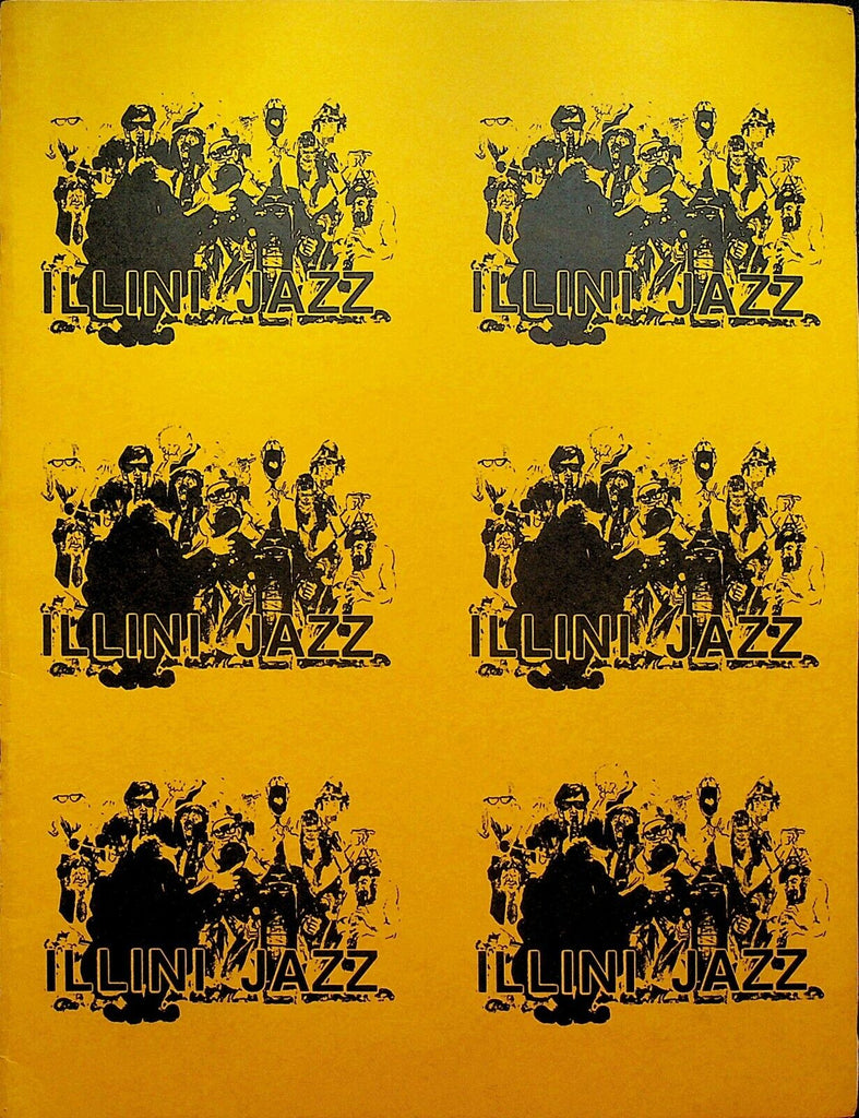 University of Illinois Illini Jazz Band Eastern Tour Program April 1983