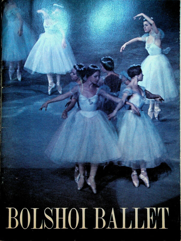 Bolshoi Ballet USA 1966 Program Maya Plisetskaya Rimma Karelskaya