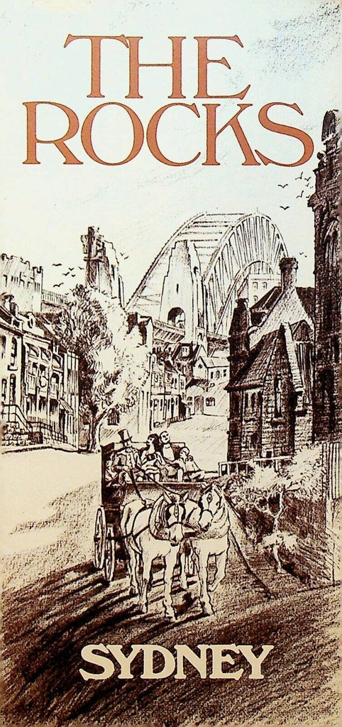 Sydney Australia The Rocks Brochure 1980 NSW