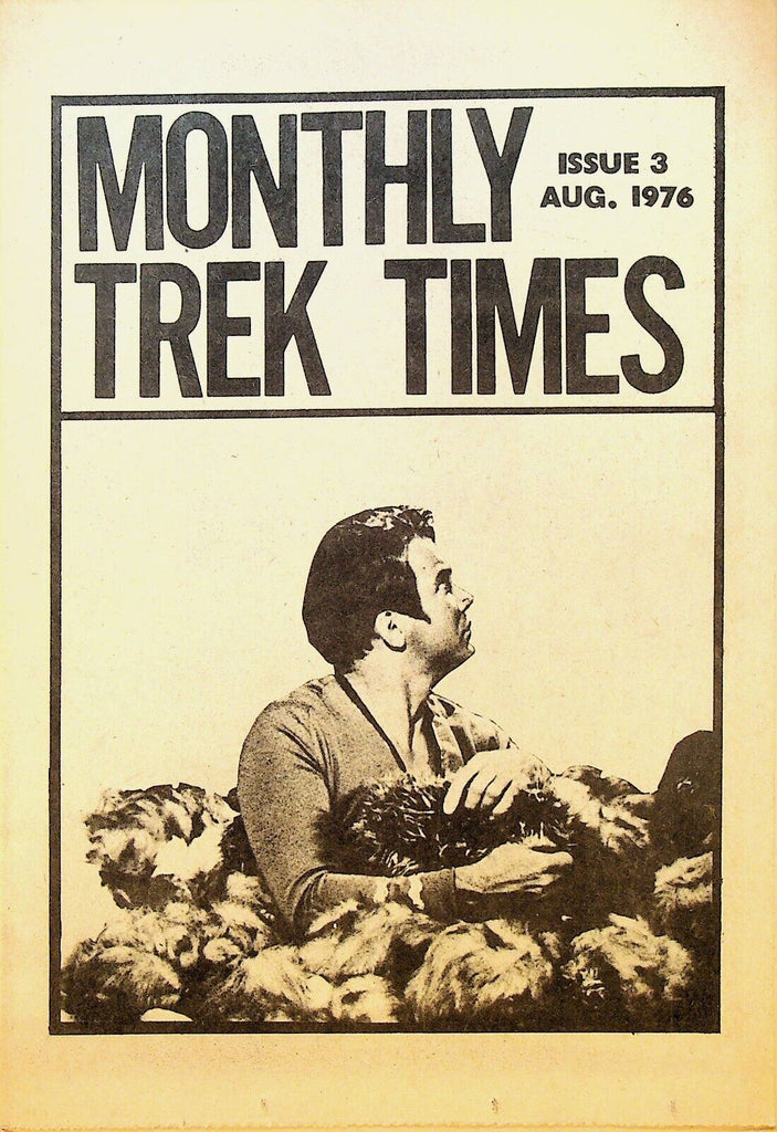 Trek Times #3 August 1976 Star Trek William Shatner Majel Barrett Tribbles