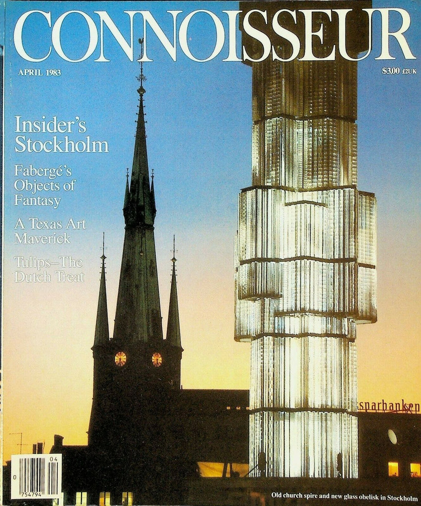 Connoisseur Magazine April 1983 Haga Park Bengt Wedholm Faberge
