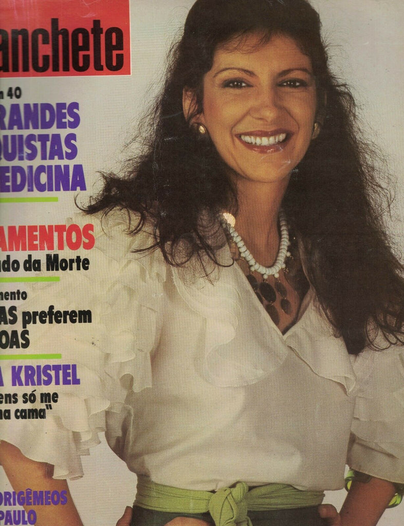 Manchete Magazine January 23 1982 Sylvia Kristel Bjorn Borg Ava Gardner
