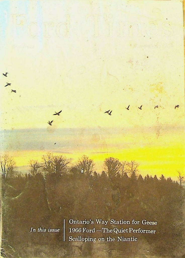 Ford Times November 1965 Napa Valley Wine Country Laurel Race Course