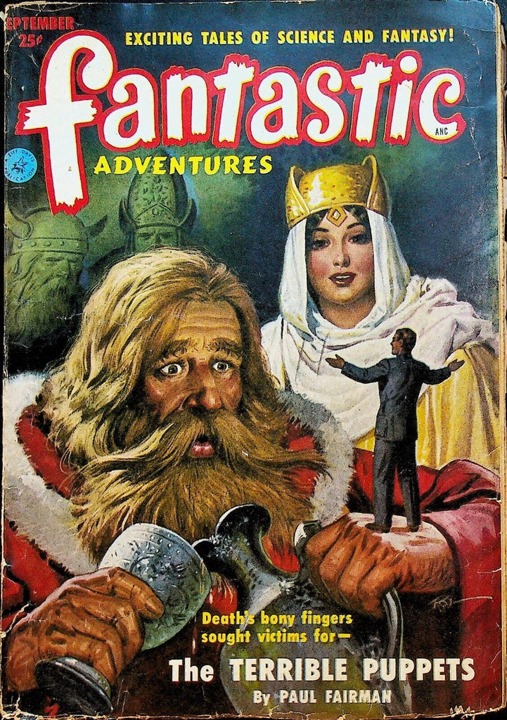 Fantastic Adventures September 1951 Robert Gibson Jones Paul Fairman