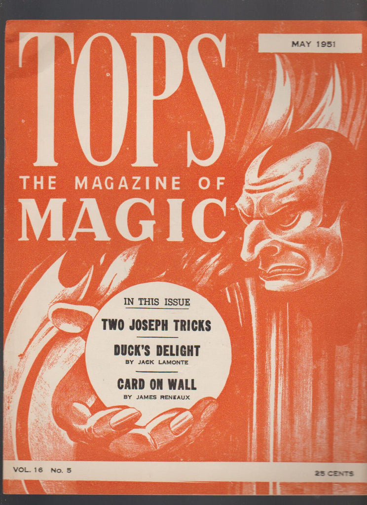 Tops the Magazine of Magic May 1951 Banyan Tree Root Trick