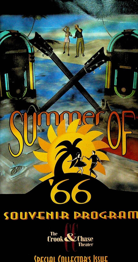 Summer of 66 Souvenir Program Steve Gatlin 1999 Crook & Chase Theater