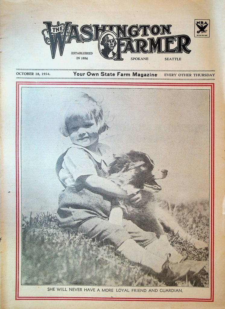 Washington Farmer October 18 1934 Pacific International