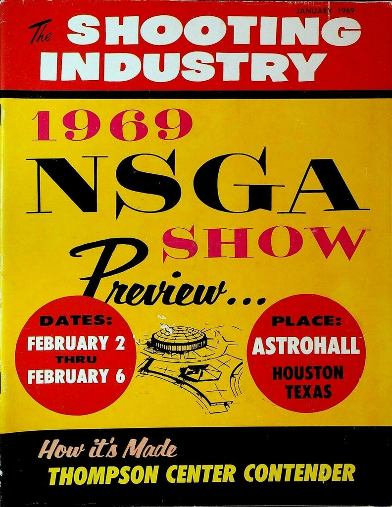Shooting Industry Magazine January 1969 NSGA Show Preview T/C Contender