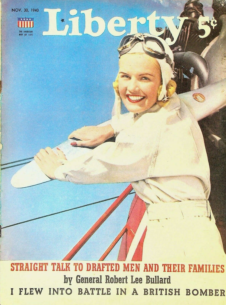 Liberty Magazine November 30 1940 Sax Rohmer Fu Manchu Jack Dempsey