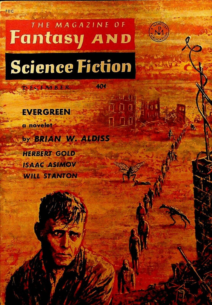 The Magazine of Fantasy & Science Fiction December 1961 Herbert Gold Ed Emsh