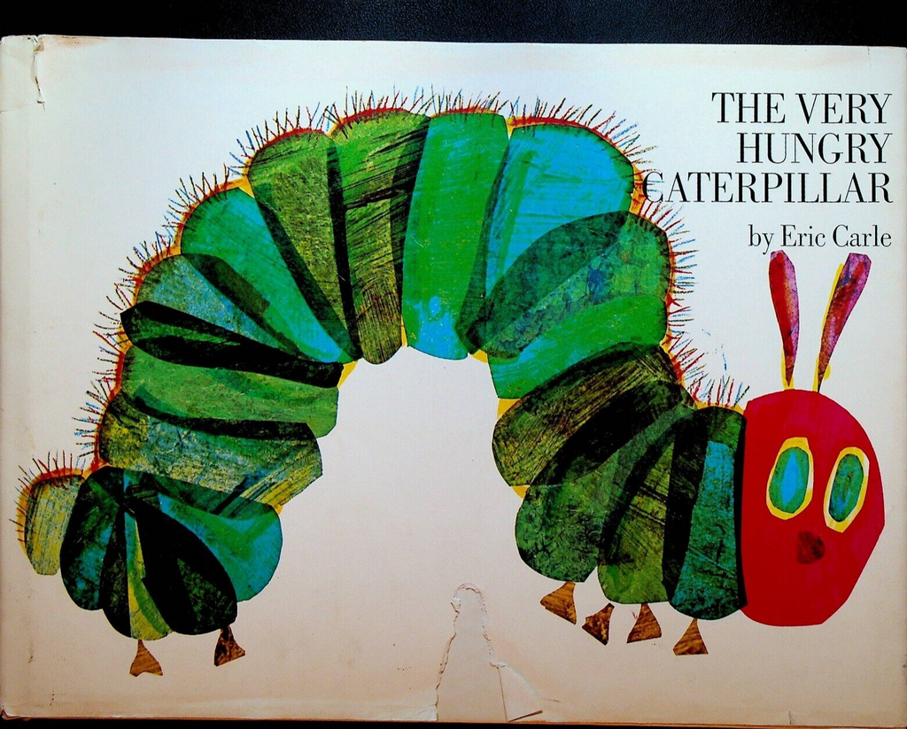 The Very Hungry Caterpillar by Eric Carle HC DJ Early Print