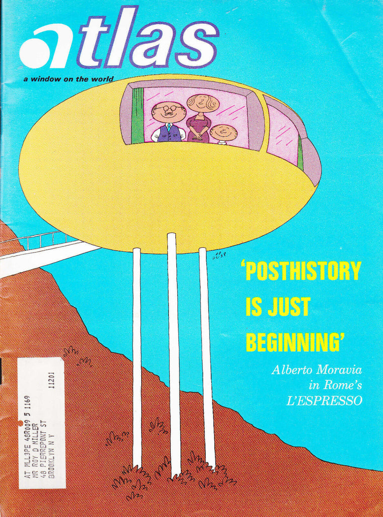 Atlas Magazine Russia China Border Ceausescui Chrysler Mitsubishi September 1969