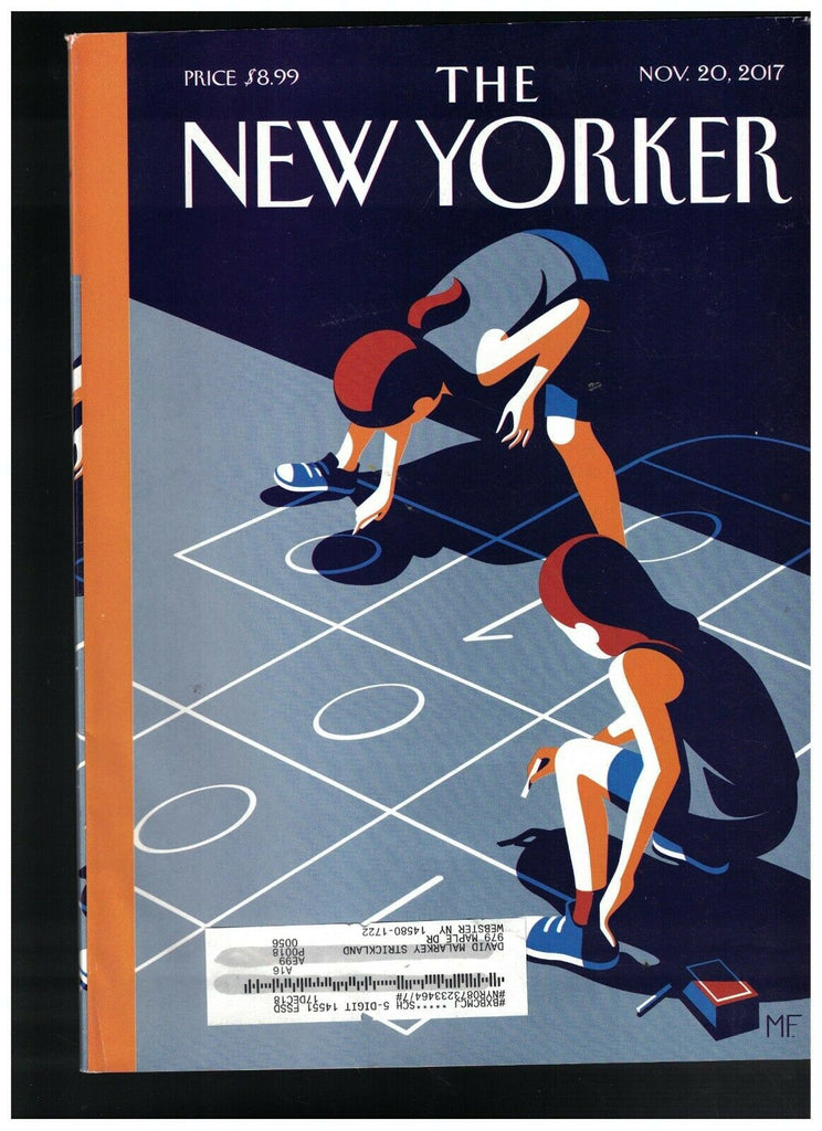 New Yorker November 20 2017 Tech Issue Malika Favre Video Games as Sport