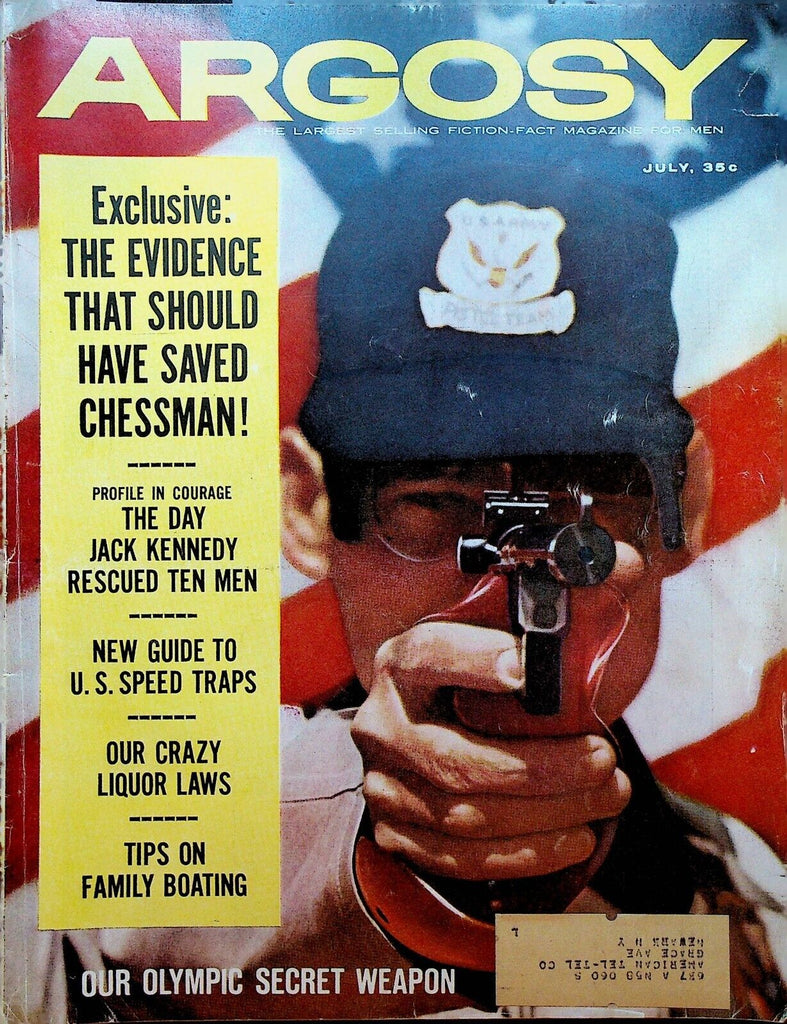 Argosy Magazine July 1960 Caryl Chessman Charley Dressen John F Kennedy