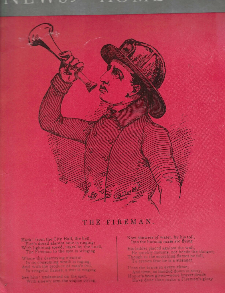 News From Home Insurance Company Magazine Summer 1959 The Fireman