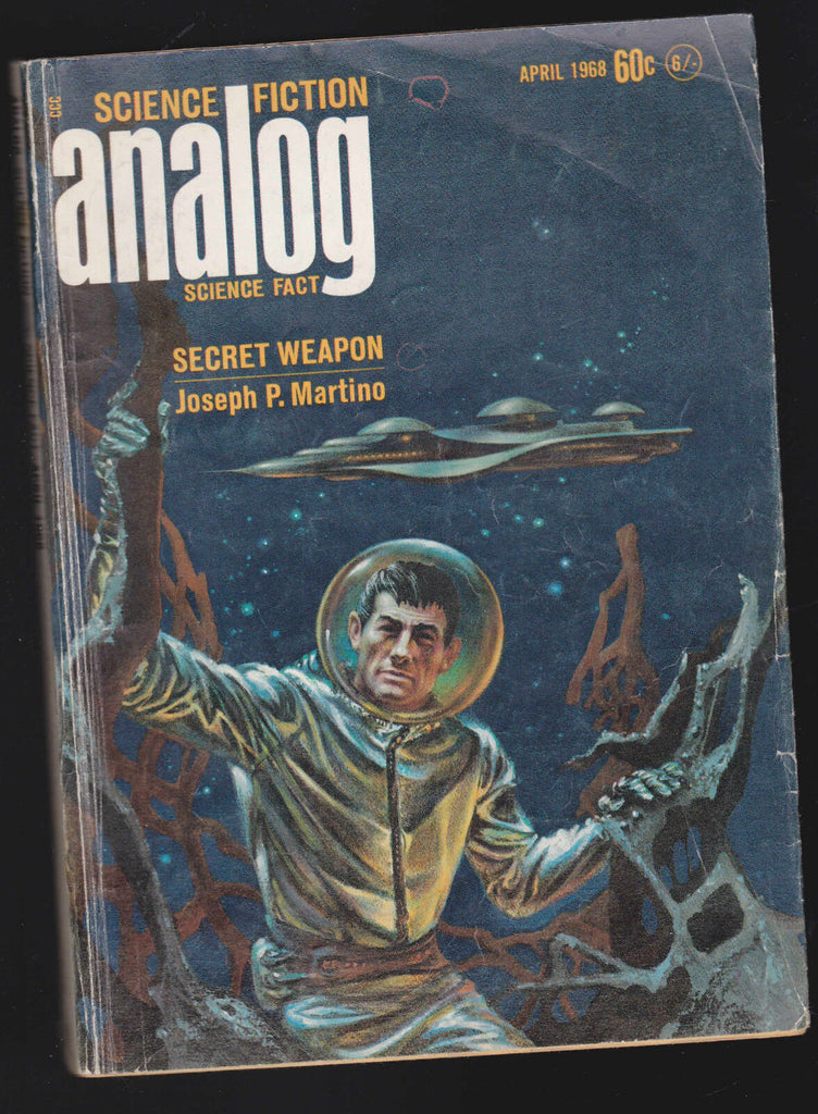 Analog Magazine April 1968 Joseph P Martino Harry Harrison Christopher Anvil