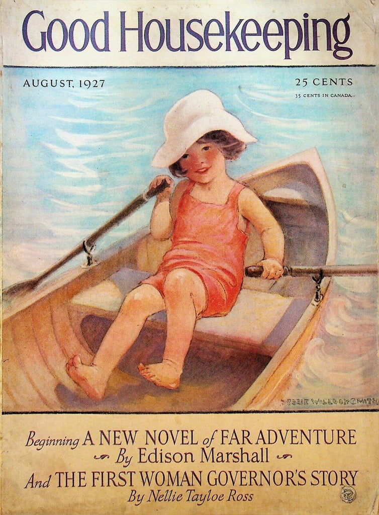 Good Housekeeping August 1927 Jessie Willcox Smith Margaret Sangster