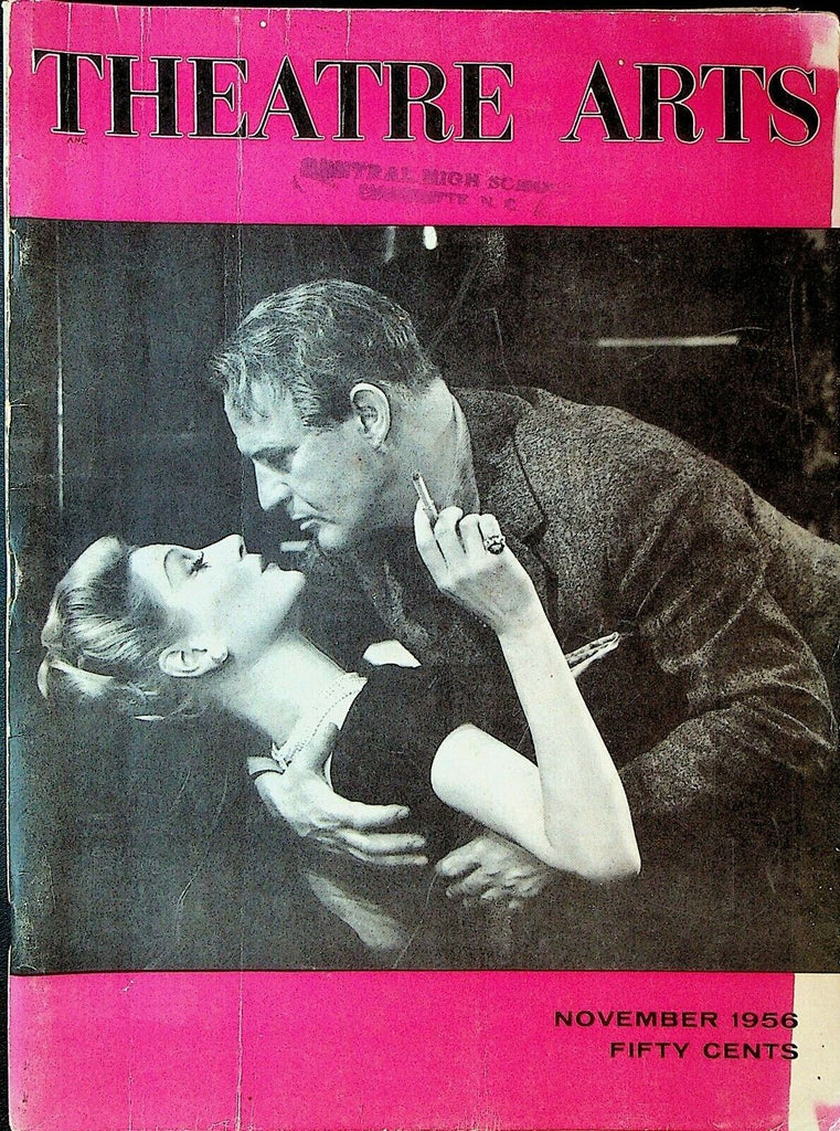 Theatre Arts Magazine November 1956 Terence Rattigan Maude Adams Helen Hayes