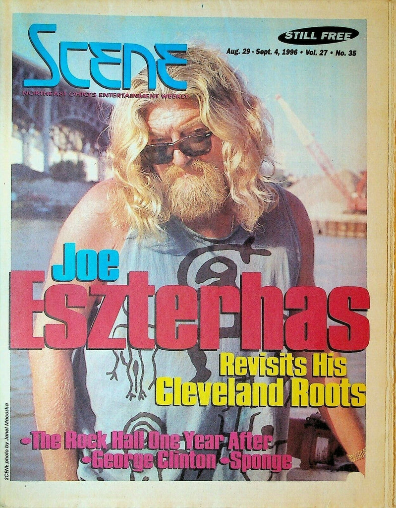 Cleveland Scene Magazine August 29 1996 Joe Eszterhas Shaggy The Crow