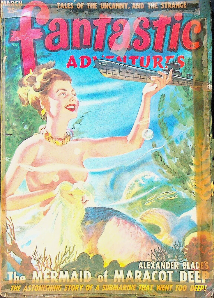 Fantastic Adventures Pulp March 1949 Alexander Blade Guy Archette