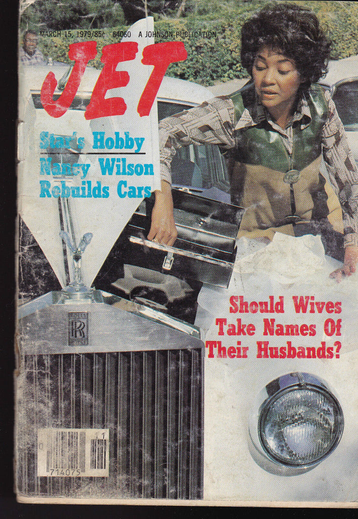 Jet Magazine Nancy Wilson Rebuilds Cars March 15 1979 Free USA S/H