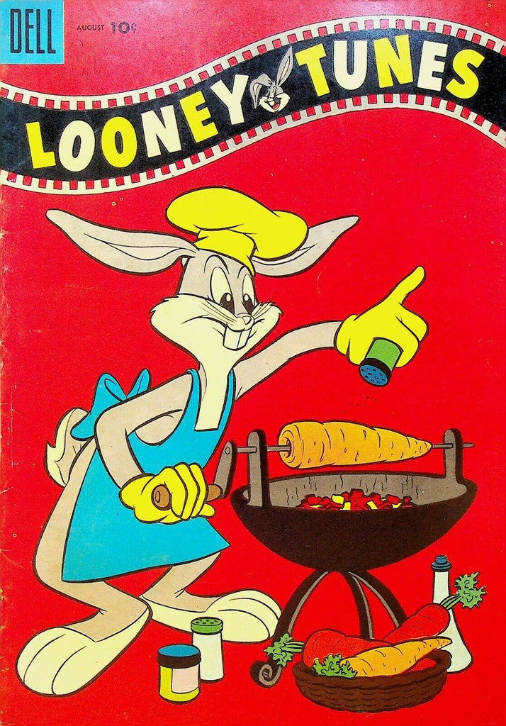 Looney Tunes 166 Dell Comics 1955 Bugs Bunny Grill Carrots