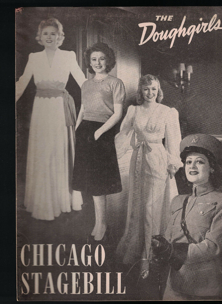 The Doughgirls Chicago Stagebill March 8 1943 Taylor Holmes Peggy French