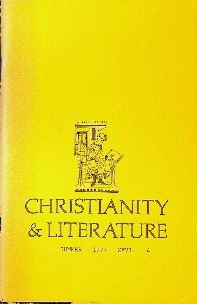 Christianity & Literature Summer 1977 Graham Green Norman Mailer George Orwell