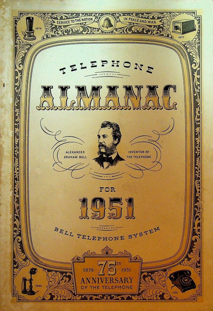 Telephone Almanac 1951 Bell Telephone System