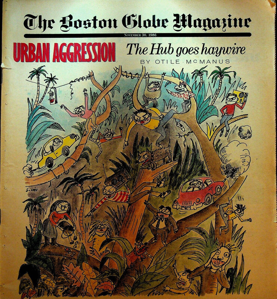 Boston Globe Magazine November 30 1986 Mitchell T Rabkin Hub Reykjavik