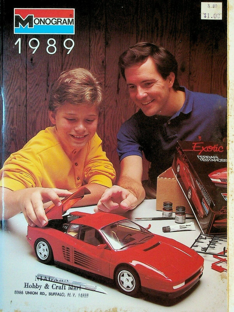 Monogram Models 1989 Catalog Cars Planes Racing Sprint Car