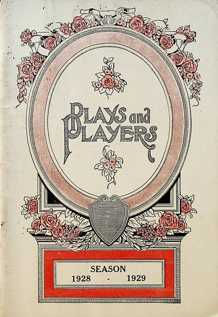 Plays & Players Program September 24 1928 Philadelphia Theatres Present Arms