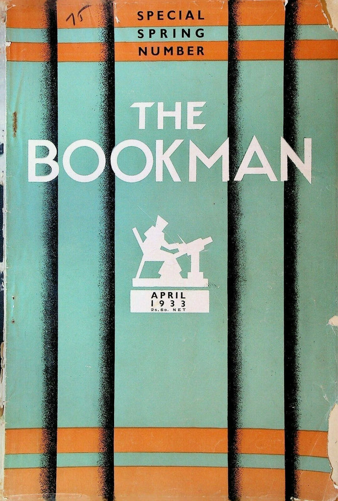 The Bookman Magazine April 1933 Tchekov at Yalta Herbert Howells Soviet Books