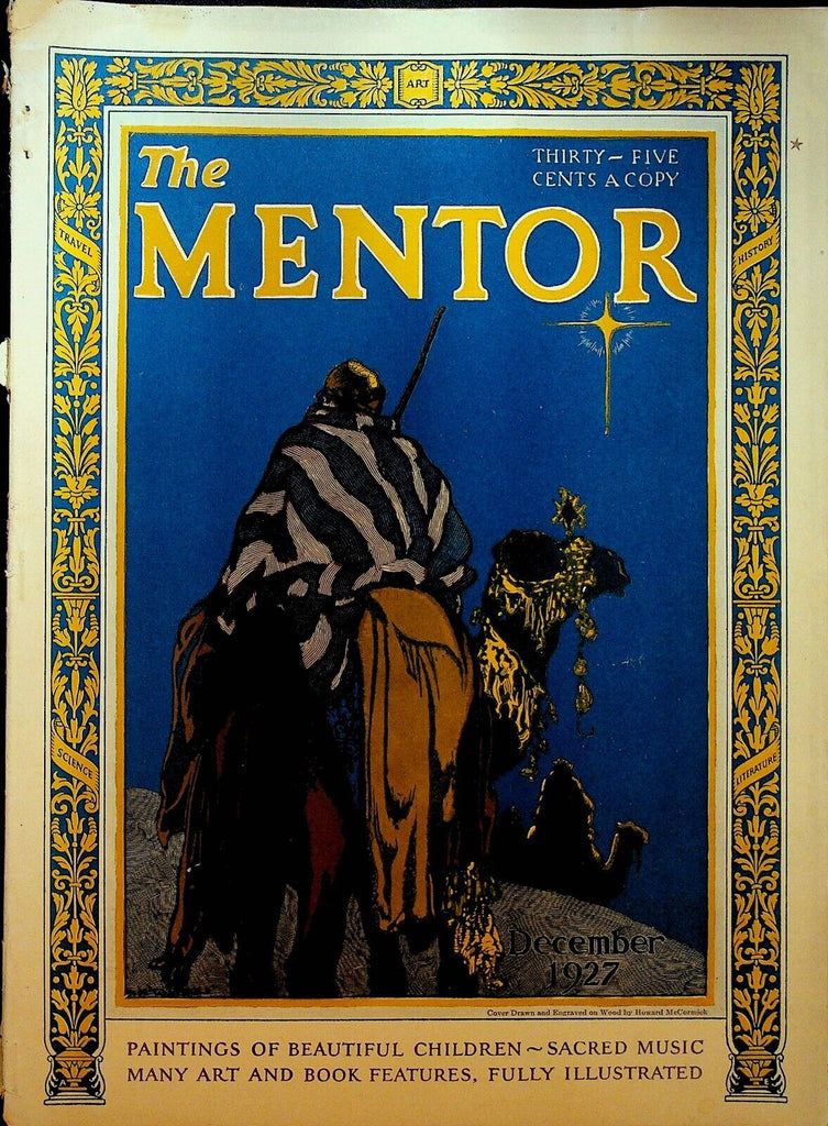 Mentor Magazine December 1927 Zane Grey Edith Wharton Whistler's Mother