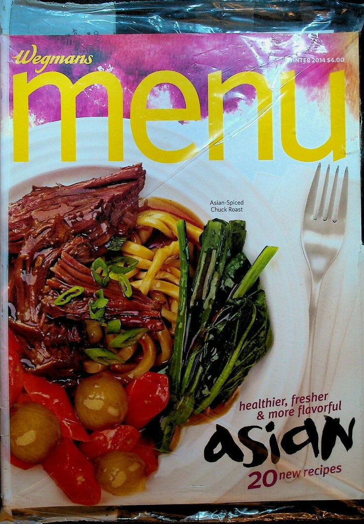 Wegmans Menu Magazine Winter 2014 #52 Asian Recipes Supermarket Grocer
