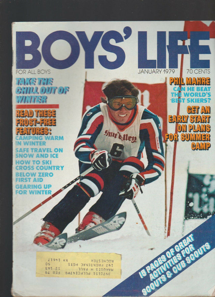 Boys Life Magazine January 1979 Phil Mahre Skiing