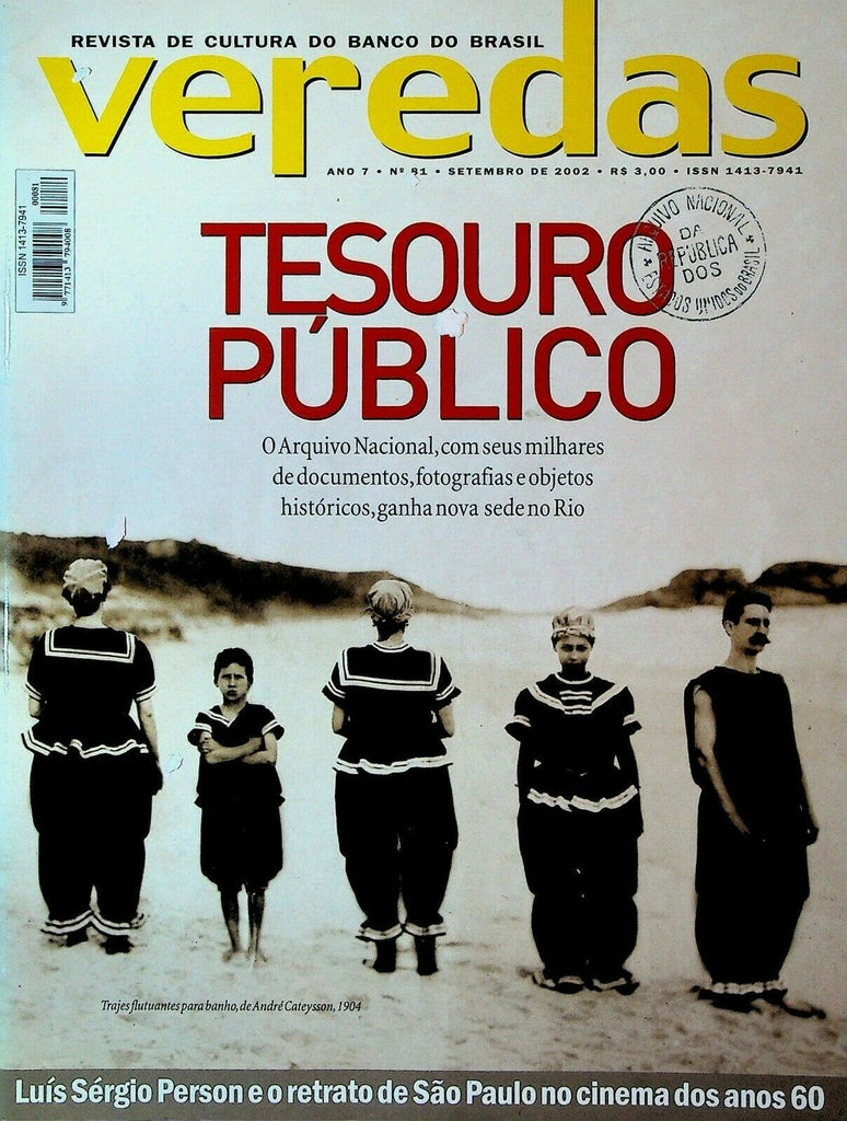 Veredas Magazine September 2002 Rolling Stones Luis Sergio Person