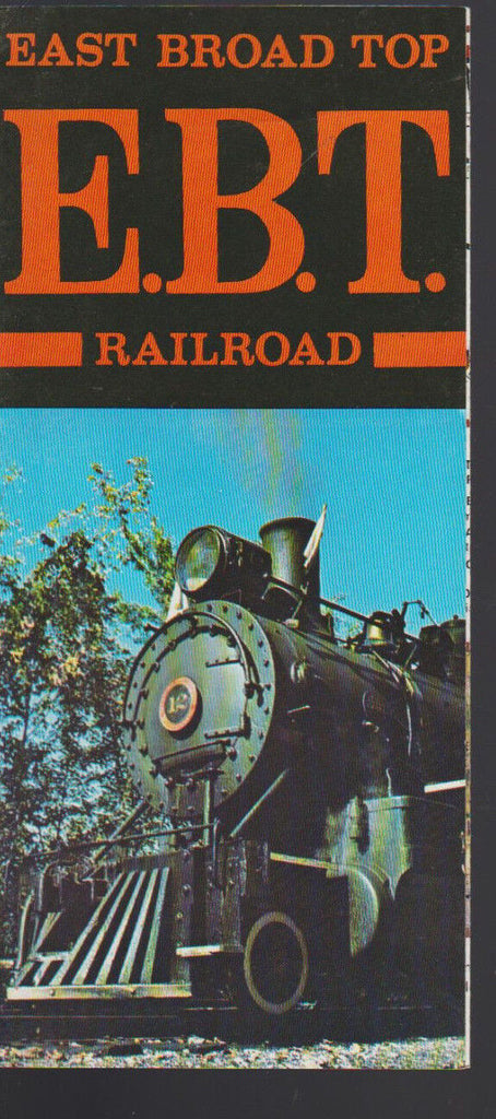 East Broad Top EBT Railroad Brochure Pennsylvania