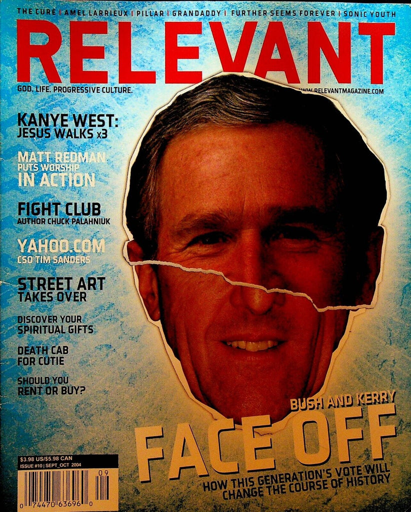 Relevant Magazine September 2004 Kanye West Dave Ramsey Chuck Palahniuk