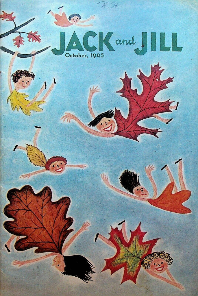 Jack and Jill Magazine October 1945 Complete Paper Dolls