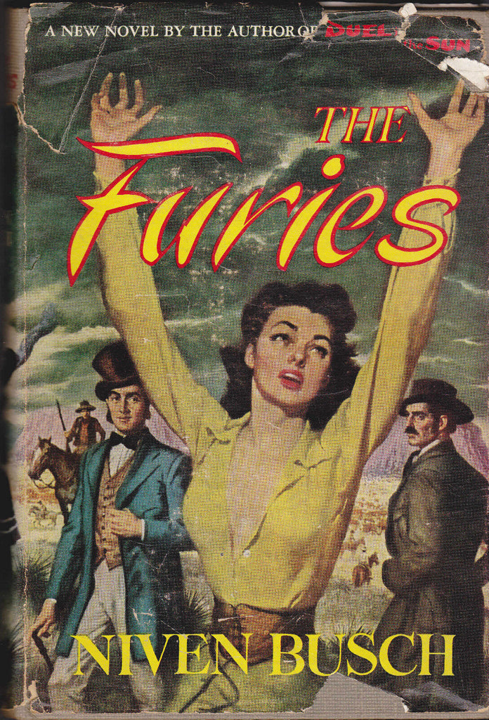 The Furies by Niven Busch HC DJ 1948 Dial Press Book
