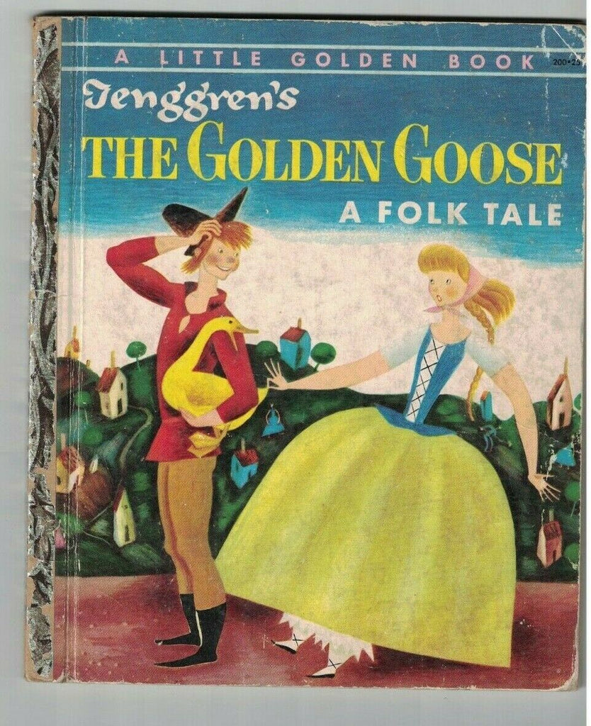 Tenggren's The Golden Goose A Folk Tale Little Golden Book 1st Print