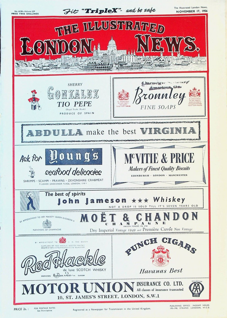 Illustrated London News November 17 1956 Russia Invades Hungary Egypt